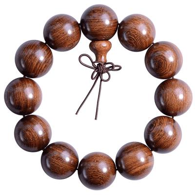 沉水金丝檀木手串沉香乌阴沉木