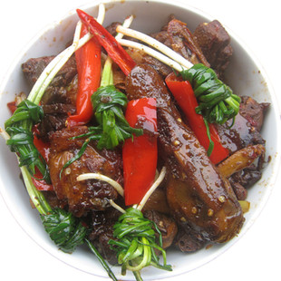 小辣椒湘西特产芷江炒鸭料/湖南怀化特色菜火锅底料 香料调料80克