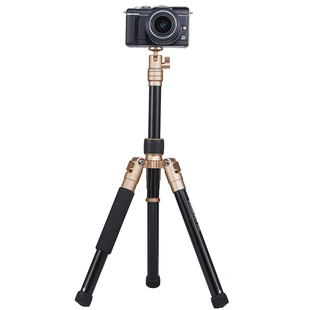 劲捷P056S 相机三脚架支架三角架单反微单手机拍摄通用旅行小便携式拍照自拍杆一体式适用佳能伸缩多功能摄影