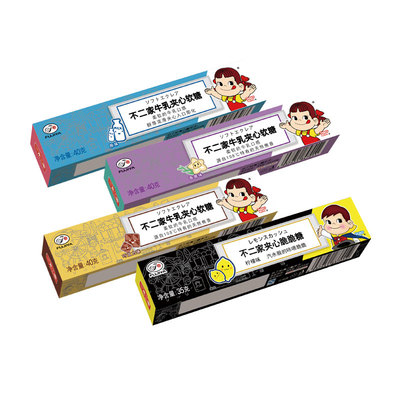 不二家牛乳夹心软糖夹心软糖