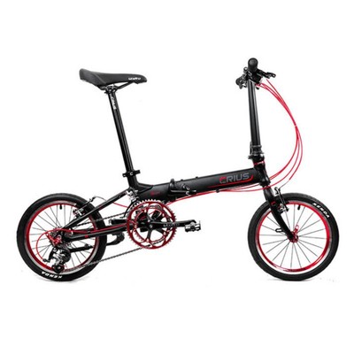 CRIUS 16寸18速20速超轻铝合金折叠自行车风行全国KA1618 KA1609