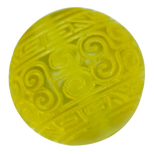 天然金珀圆珠散珠回纹珠琥珀蜜蜡雕刻多宝单珠男金刚星月DIY配饰