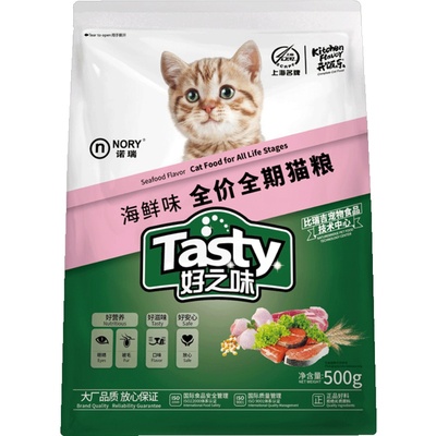 诺瑞海鲜味经济型500g多件猫粮