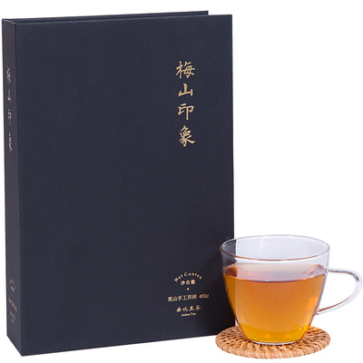 国津安化黑茶金花茯砖