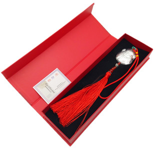 纯银财神爷汽车挂饰招财保平安足金足银财神爷挂件保险银行礼品