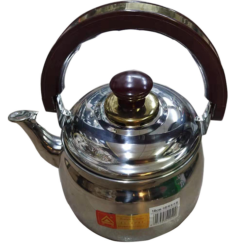 不锈钢烧水壶鸣笛煤气电磁炉平底迷你煲水小茶壶家用大容量热水壶