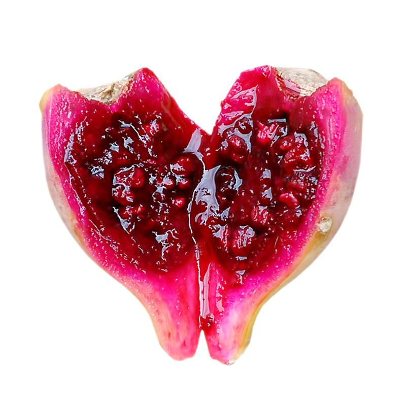 仙人掌果 仙人掌果实 新鲜水果 仙人果迷你红绿对半750g