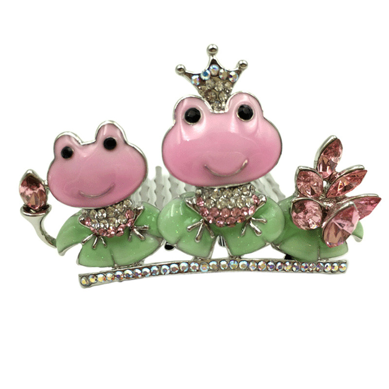 流行美发饰专柜正品2024年新款玫瑰时光皇冠K1510012全国免费盘发