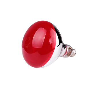 红外线理疗灯泡护眼黄光红光白光烤电取暖美容院家用神灯加热灯泡