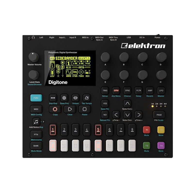 Elektron Digitone II MK2数字模拟合成器电子音乐鼓机模块音序器