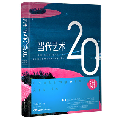 【正版现货】当代艺术20讲 马永建著 现代主义抽象表现主义波普艺术极少主义大地艺术偶发艺术激浪派湖南美术出版社官方旗舰店