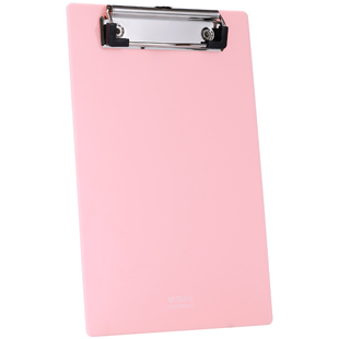 晨光加厚A4板夹文件夹铝合金夹板学生用竖式写字板垫板金属办公硬板夹画板开单夹试卷夹子文具a5夹纸板文件板