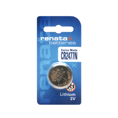 瑞士Renata纽扣电池CR2477N锂3V