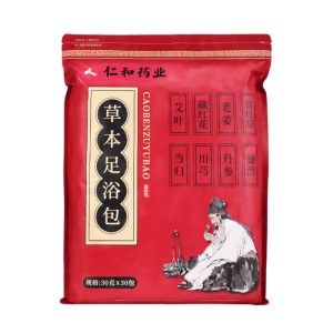 仁和艾草艾叶藏红花生姜泡脚药包