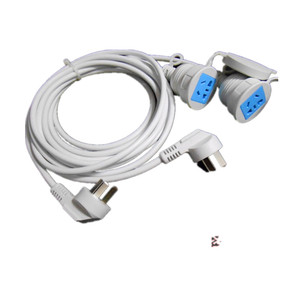 三芯延长线插头电源插座延长线1/2/3/5/10米拖线板接线板插排2500