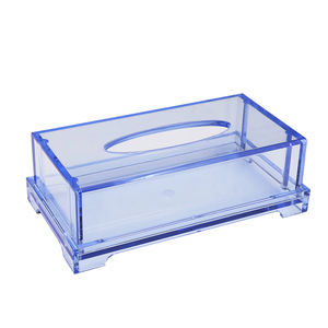 亚克力纸巾盒欧式高档酒店透明长方形抽纸盒纸巾抽塑料餐巾盒定制