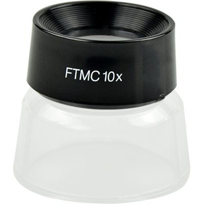 15倍高清带刻度放大镜看色peak