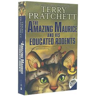 碟形世界28 猫和少年魔笛手 Discworld Novel 28 Discworld The Amazing Maurice and His Educated Rodents 英文原版儿童奇幻小说