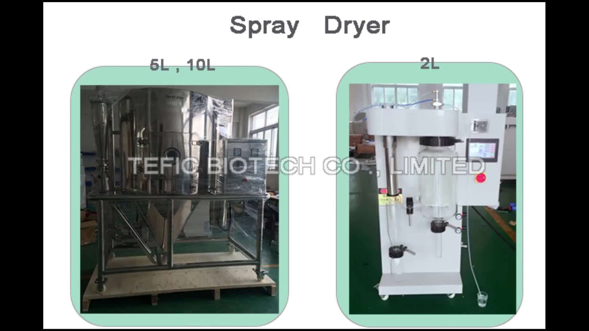 Mini Spray Dryer For Detergent /spray Drying Equipment Stainless Steel
