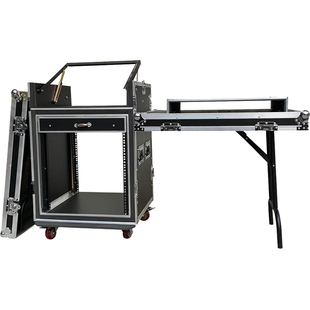 专业定做12U16U航空箱机柜调音台架子功放柜机箱音响箱舞台设备柜