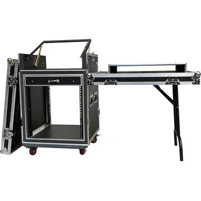 专业定做12U16U航空箱机柜调音台