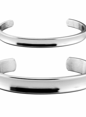 我想和你唱梁博时尚风钛钢手镯