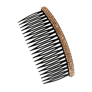 新款发梳发饰水钻插梳刘海梳女士盘发顶夹刘海夹头饰品发箍卡发夹