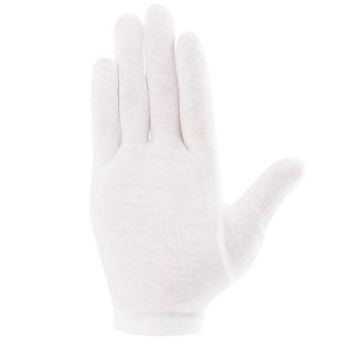 纯棉白手套劳保薄礼仪全棉布工作文玩盘珠检阅表演防滑手套
