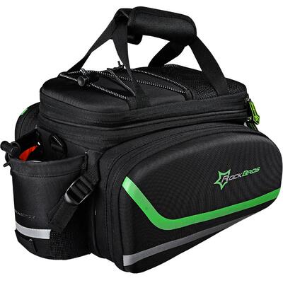 洛克兄弟防水后货架装备自行车包