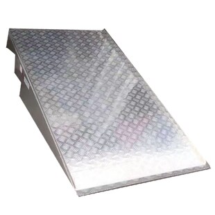 华峰定制铝合金无障碍通道移动坡道折叠铝斜坡道轮椅坡道板台阶板