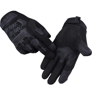 战狼海豹射击战术手套军迷射击防滑作训骑行透气全指半指黑鹰手套