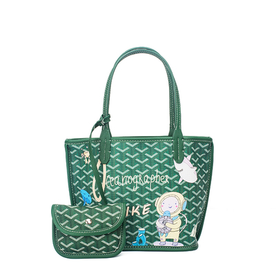 狗牙韩国东大门手提袋沙滩子母包