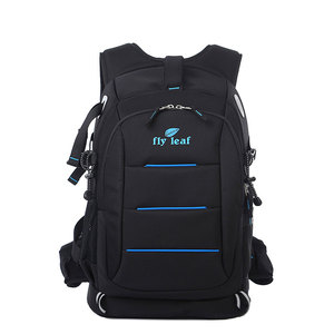 flyleaf专业单反相机包 摄影包 双肩 佳能尼康大容量防盗背包