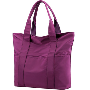 2024新款手提女布包休闲多兜大容量旅行包尼龙单肩舞蹈团体活动包