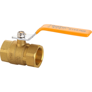 盾运全铜加厚燃气阀门天然气球阀4分自来水开关6分1寸球心铜球阀