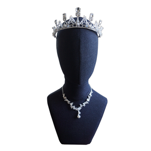 头模服装店模特架包布头模帽子女假发帽架子帽托女帽子成人包邮