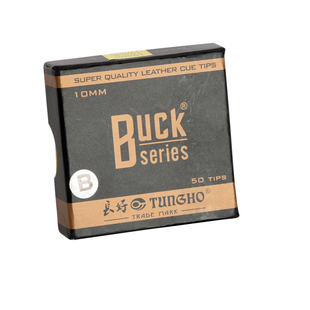 BUCK鹿牌台球杆皮头鹿牌球房公杆专用杆头桌球杆小头枪头10MM包邮