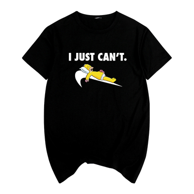 辛普森美式卡通搞笑短袖T恤