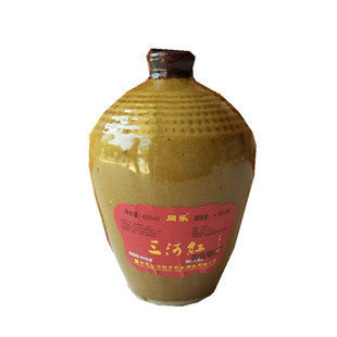 安徽三河特产 同乐米酒传统型黄酒糯米酒三河红封藏十年2*450ml