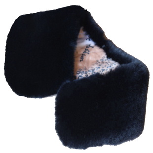 冬仿獭兔毛毛领子假领男女士铁路乘务员制服大衣羽绒服毛领子通用