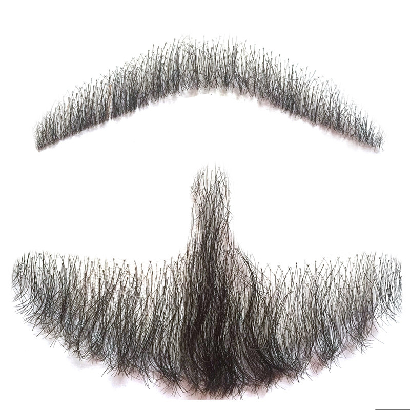 男士仿真胡子假道具胡子 假胡子仿真假胡须 逼真络腮胡贴影视化妆