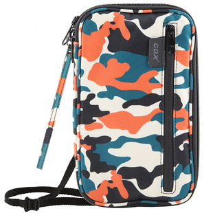 旅行用护照包多功能证件包防盗刷机票夹男女零钱包手机包轻巧耐用