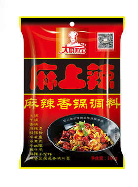 大厨四宝麻上辣调味料160g香辣酱