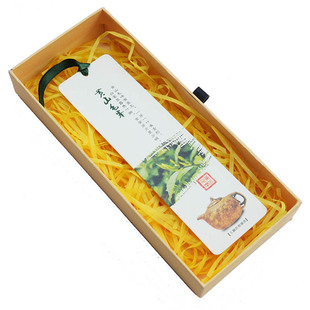 茶道茶叶制茶技艺习俗书签 新款学校团建毕业出国外事活动小礼物