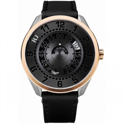 xeric夜光蓝宝石镜面机械手表