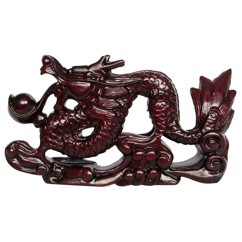 红木生肖玄关摆件雕刻工艺品