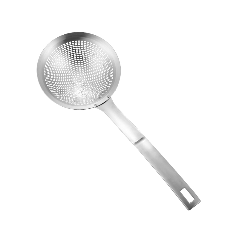 304不锈钢漏勺加大号厨房过滤网筛家用隔油捞饺子捞面勺加厚勺子