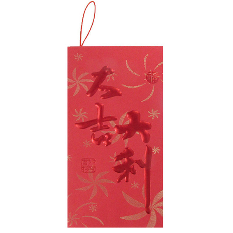 30个新年绿植挂绳装饰小红包盆红包/利是封