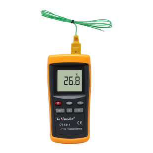 高精度测温仪DT1311温度表工业接触式液体K型热电偶模具表面探头