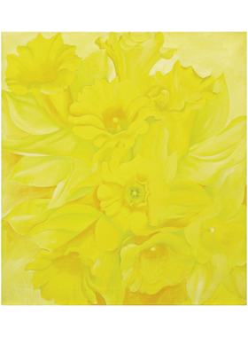 欧姬芙艺术风花卉书房酒吧装饰画
